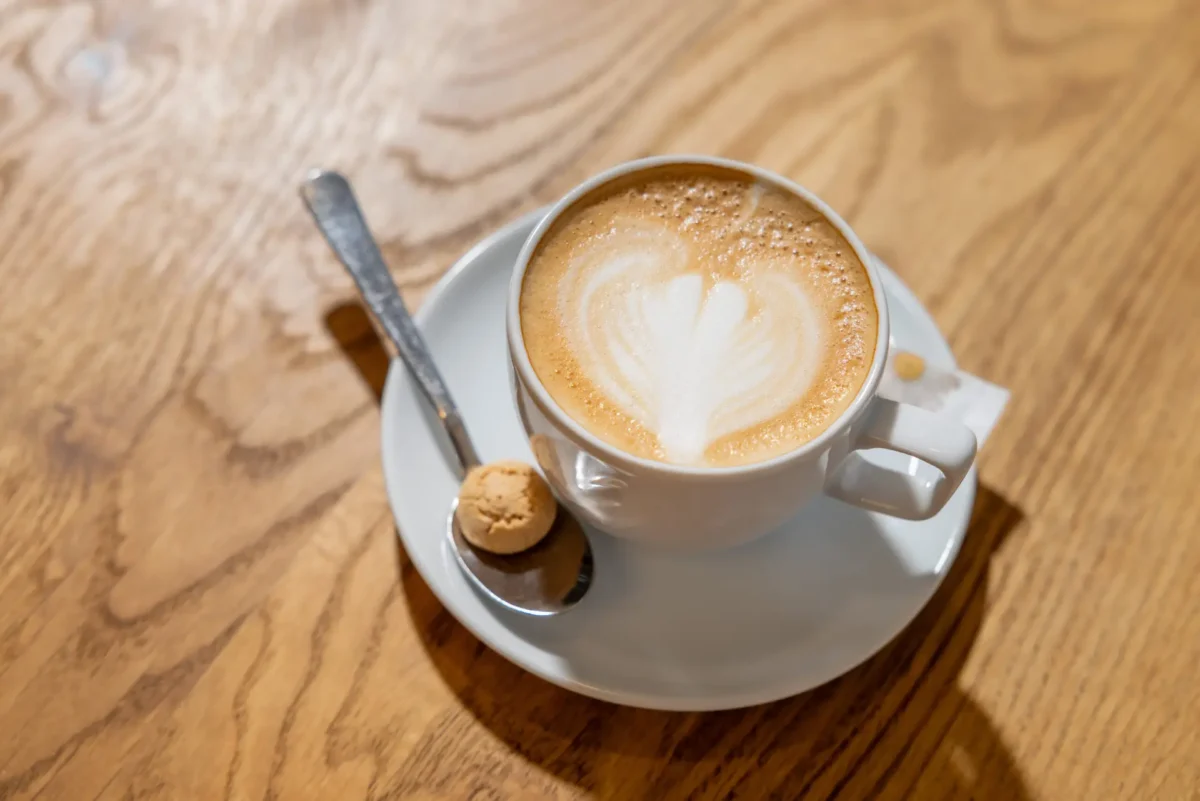 Cappuccino in der Tasse